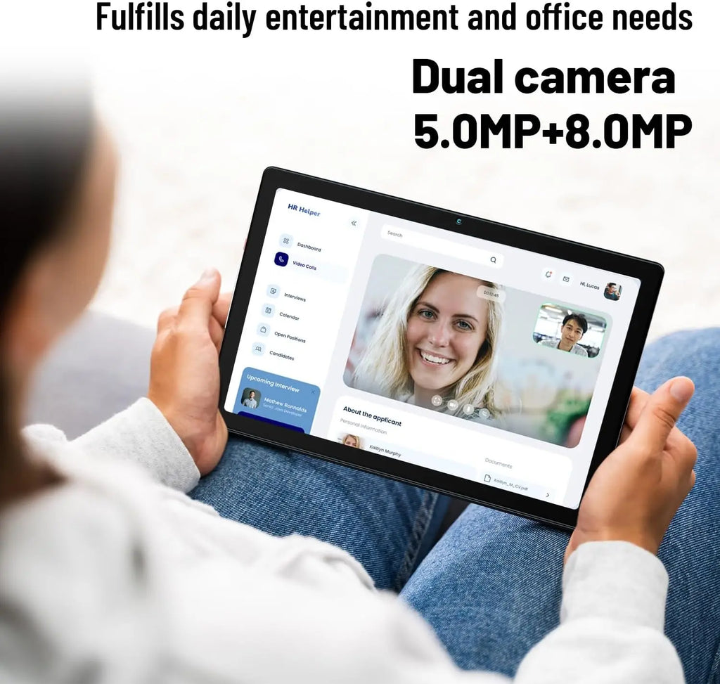 2025 NEW MB1001 Tablets 10.1" 1080P HD Display 2MP+5MP Camera 6GB RAM 64GB ROM 128GB Expandable 5000mAh Battery Android13 Pad PC