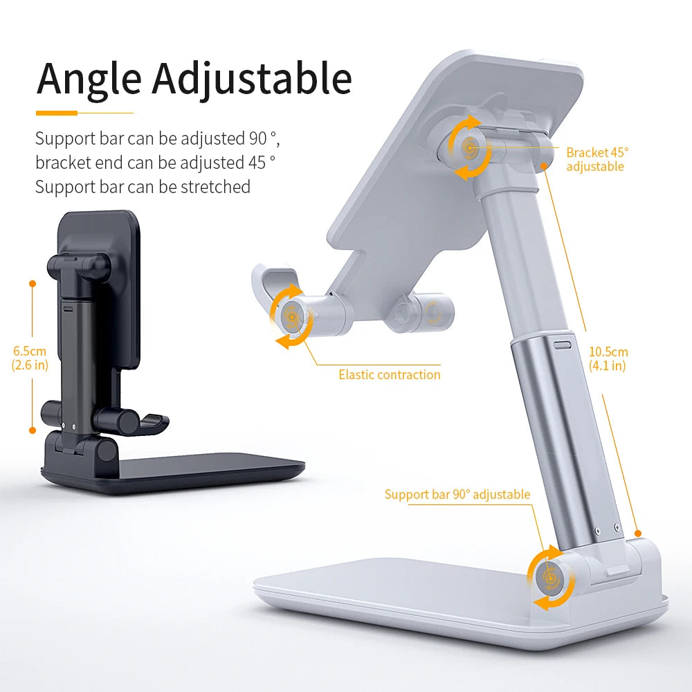 Universal Mobile Phone Holder Stand Adjustable Tablet Stand Desktop Holder Mount bracket For IPhone IPad