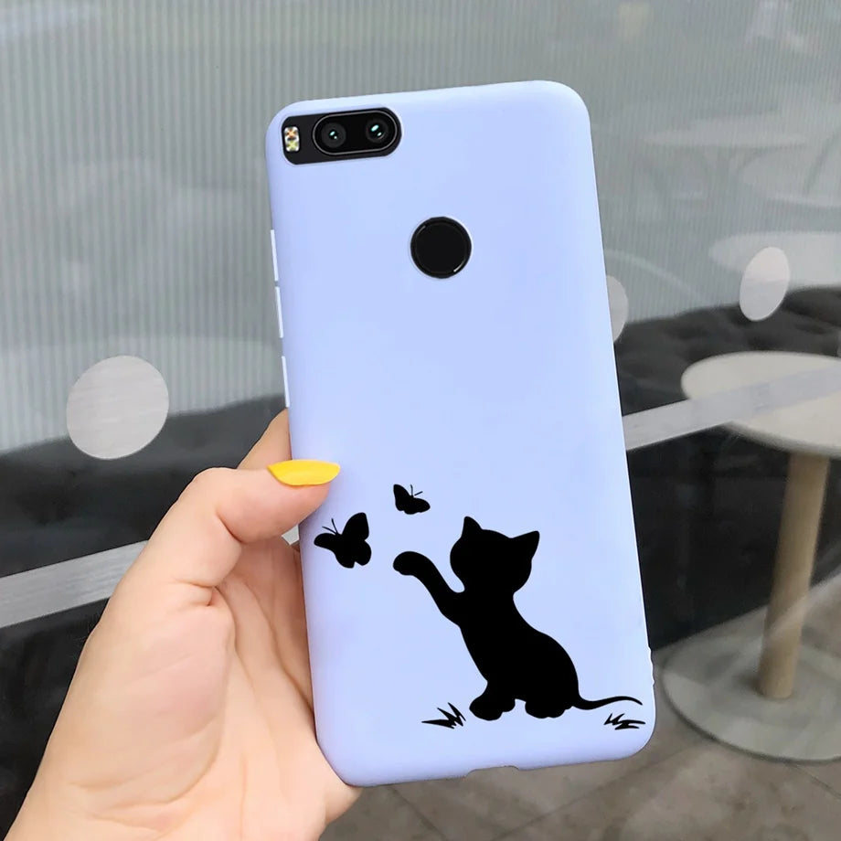 For Xiaomi Mi A1 Case for Girls Xiaomi Mi 5x A1 5 X A 1 Mi5X MiA1 Case Ultra Thin soft Back TPU Soft Silicone Cover Phone Coque