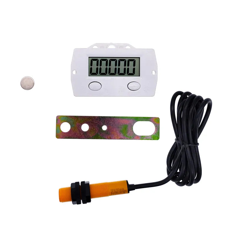 Electronic digital display counter proximity Industrial magnetic sensor switch punch counter automatic induction counter meter