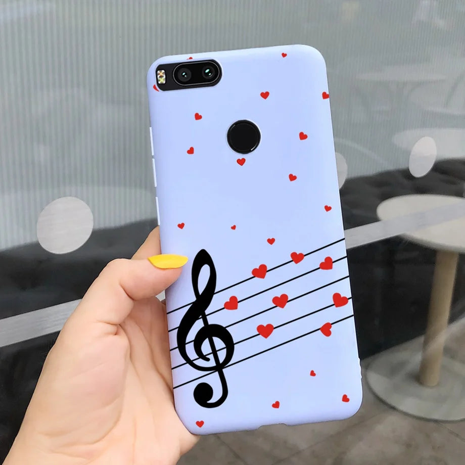 For Xiaomi Mi A1 Case for Girls Xiaomi Mi 5x A1 5 X A 1 Mi5X MiA1 Case Ultra Thin soft Back TPU Soft Silicone Cover Phone Coque