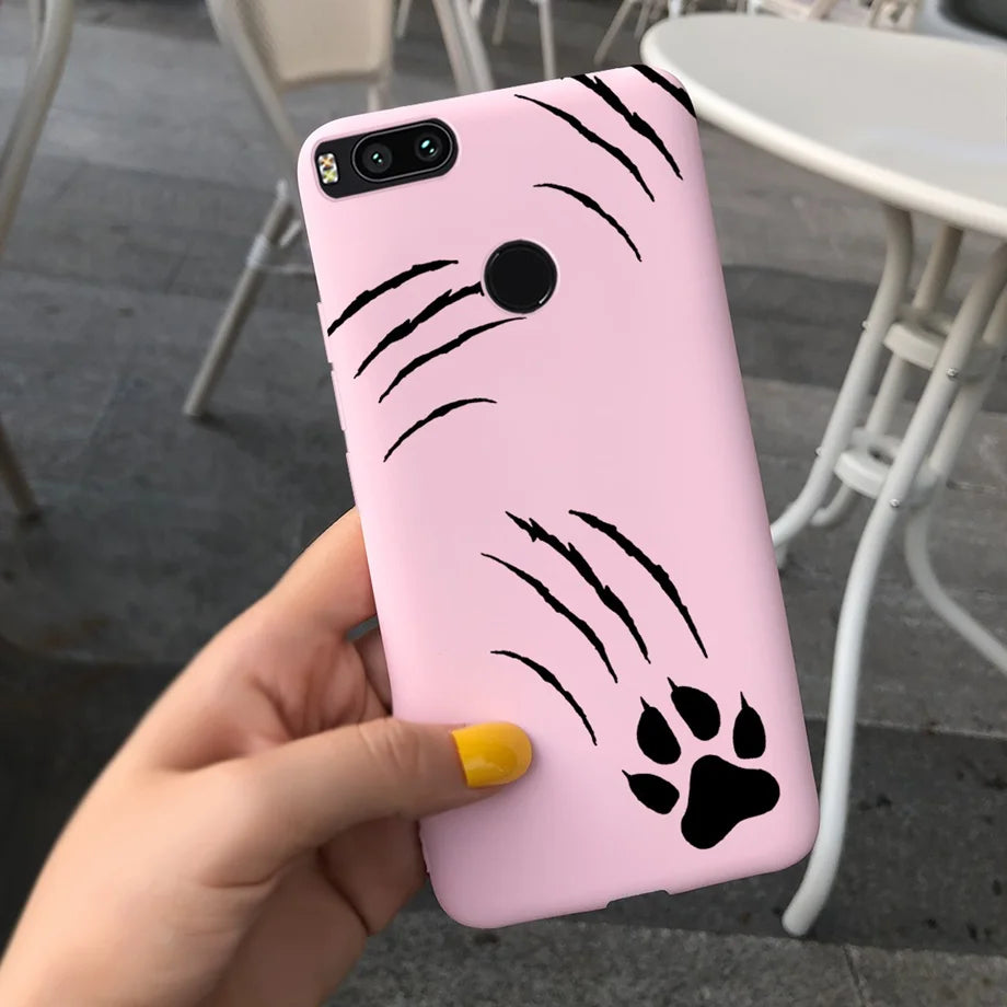 For Xiaomi Mi A1 Case for Girls Xiaomi Mi 5x A1 5 X A 1 Mi5X MiA1 Case Ultra Thin soft Back TPU Soft Silicone Cover Phone Coque