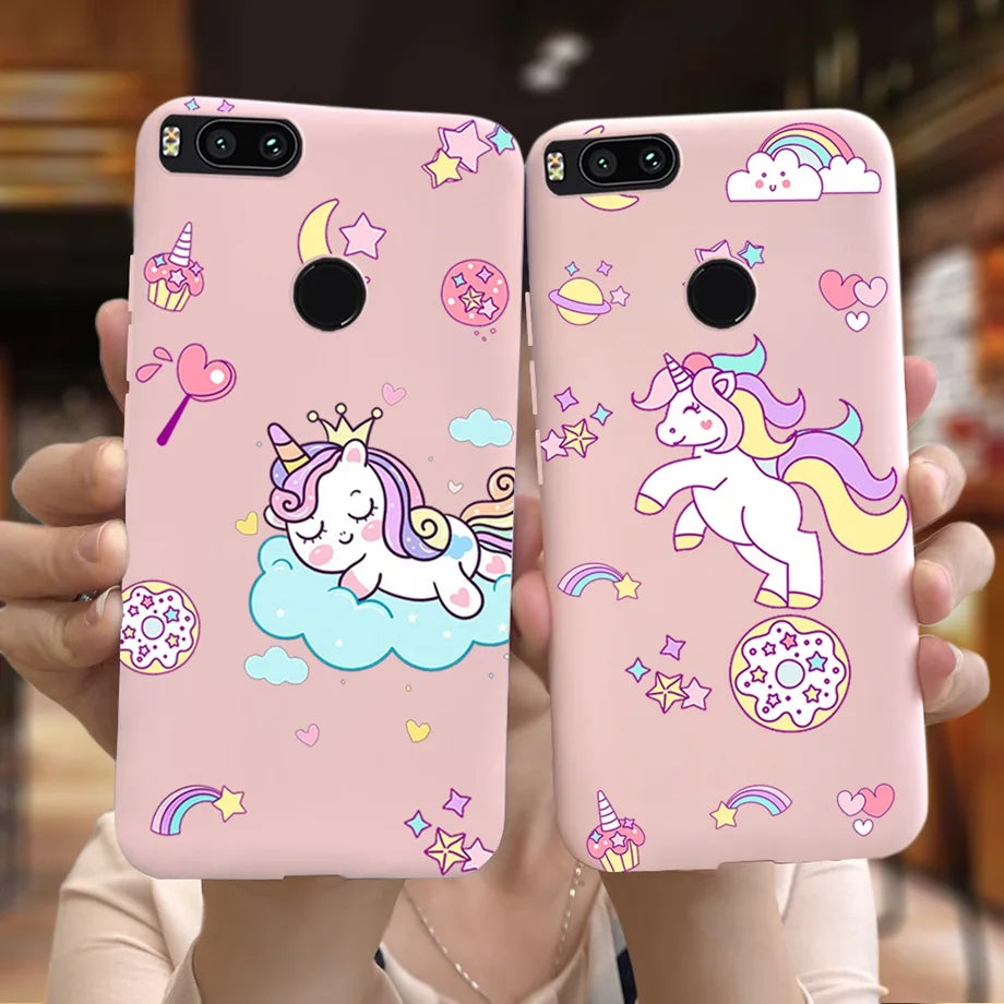 For Xiaomi Mi A1 Case for Girls Xiaomi Mi 5x A1 5 X A 1 Mi5X MiA1 Case Ultra Thin soft Back TPU Soft Silicone Cover Phone Coque