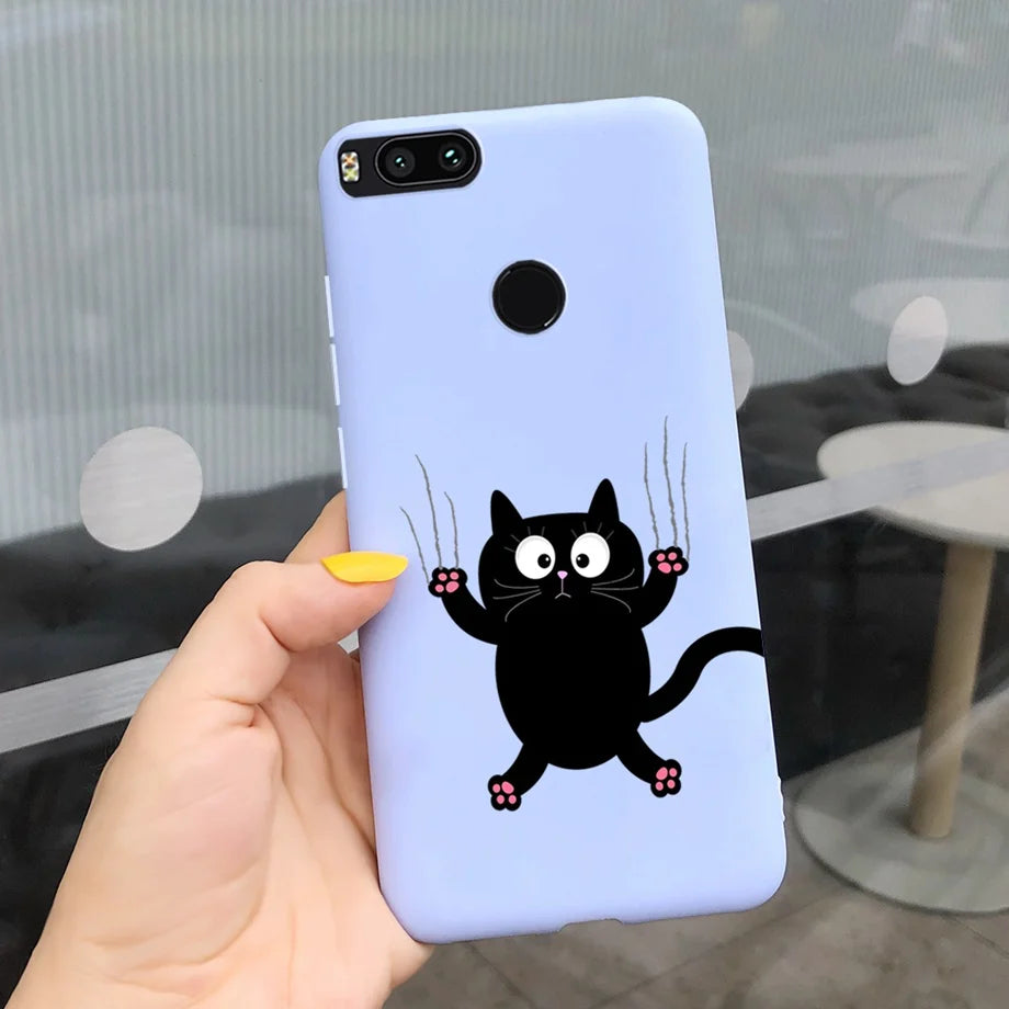 For Xiaomi Mi A1 Case for Girls Xiaomi Mi 5x A1 5 X A 1 Mi5X MiA1 Case Ultra Thin soft Back TPU Soft Silicone Cover Phone Coque