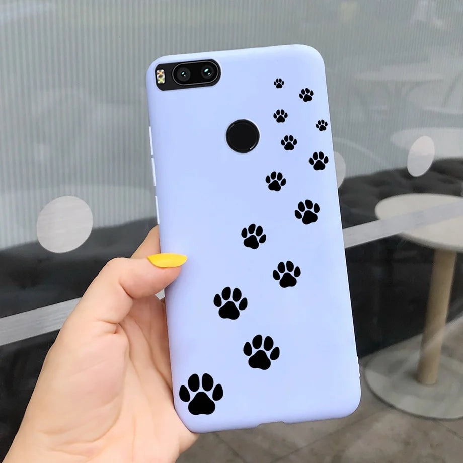 For Xiaomi Mi A1 Case for Girls Xiaomi Mi 5x A1 5 X A 1 Mi5X MiA1 Case Ultra Thin soft Back TPU Soft Silicone Cover Phone Coque