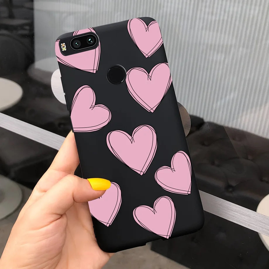 For Xiaomi Mi A1 Case for Girls Xiaomi Mi 5x A1 5 X A 1 Mi5X MiA1 Case Ultra Thin soft Back TPU Soft Silicone Cover Phone Coque
