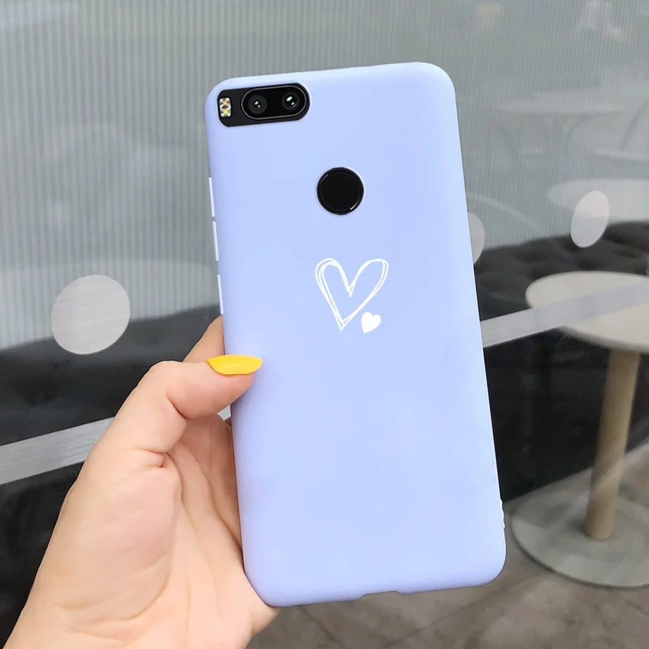 For Xiaomi Mi A1 Case for Girls Xiaomi Mi 5x A1 5 X A 1 Mi5X MiA1 Case Ultra Thin soft Back TPU Soft Silicone Cover Phone Coque