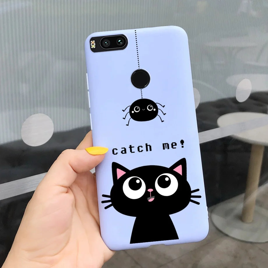 For Xiaomi Mi A1 Case for Girls Xiaomi Mi 5x A1 5 X A 1 Mi5X MiA1 Case Ultra Thin soft Back TPU Soft Silicone Cover Phone Coque