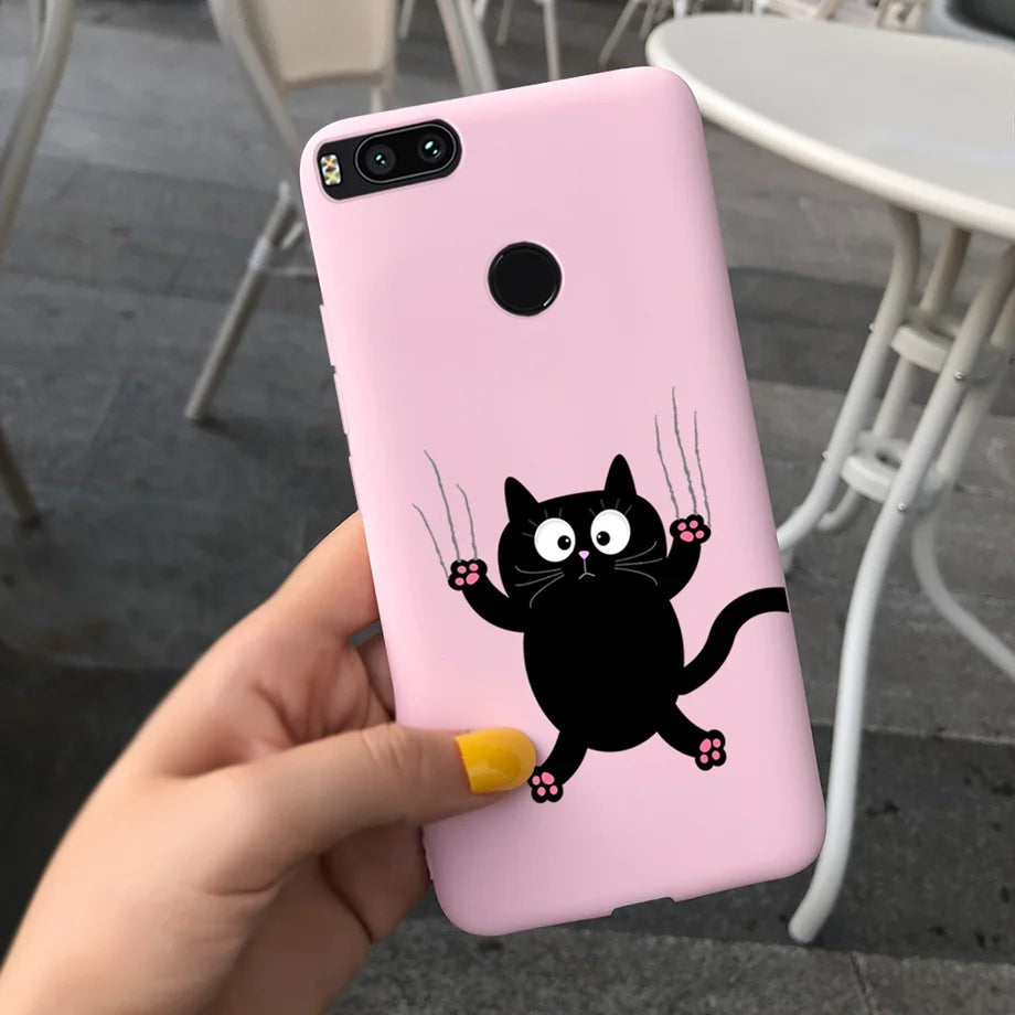 For Xiaomi Mi A1 Case for Girls Xiaomi Mi 5x A1 5 X A 1 Mi5X MiA1 Case Ultra Thin soft Back TPU Soft Silicone Cover Phone Coque