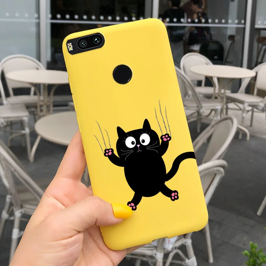 For Xiaomi Mi A1 Case for Girls Xiaomi Mi 5x A1 5 X A 1 Mi5X MiA1 Case Ultra Thin soft Back TPU Soft Silicone Cover Phone Coque