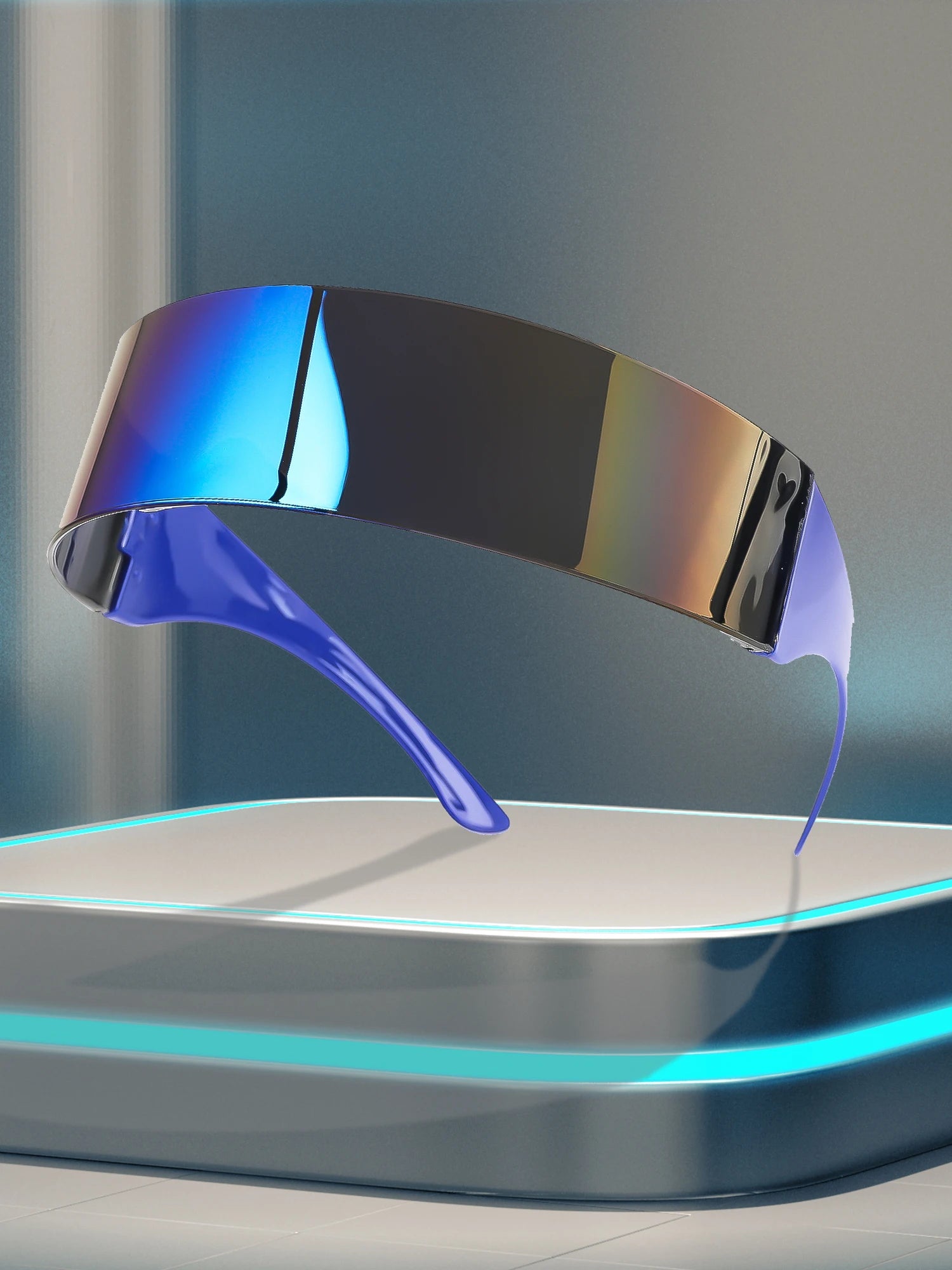Y2K Sunglasses Future Technology Glasses