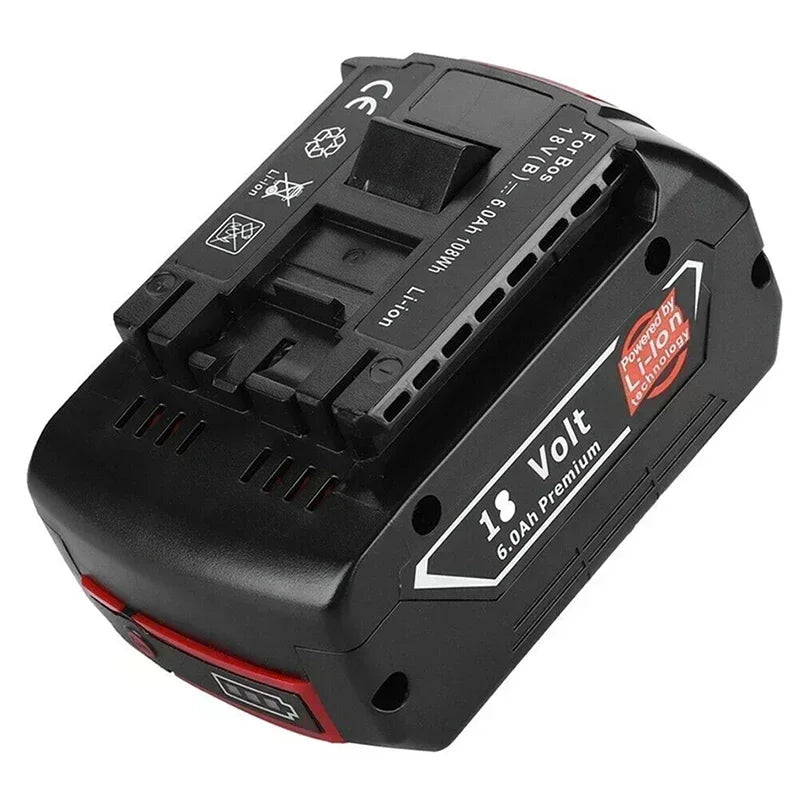 18V Original Lithium Battery Replaceable for BOSCH Battery Pack 6.0AH Original Tool Rechargeable Battery Ultra long life