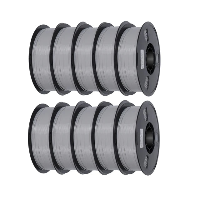 Color 22LBS PLA Filament 1.75mm 10kg 3D Printer Filament Standard 1kg/roll Plastic Spool PLA Multiple Colors Material, 10 Roll