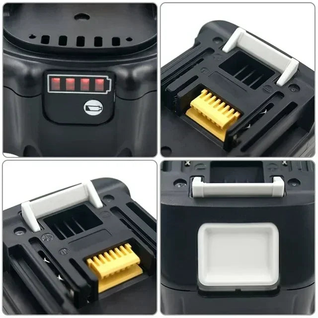 Super For Makita 18v 6000mAh Rechargeable Power Tools Battery With Led Li-ion Replacement Lxt Bl1860b Bl1860 Bl1850+3A Charger