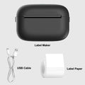 Portable Mini Printer Label Maker 300dpi 2 Inch Thermal Wireless Inkless Printer Bluetooth for IOS and Android Home School