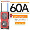 DALY Smart BMS LiFePo4 4S 12V APP BMS RS485/CAN 30A 40A 50A 60A  Parallel Bluetooth Solar Energy Inverter Power Bank