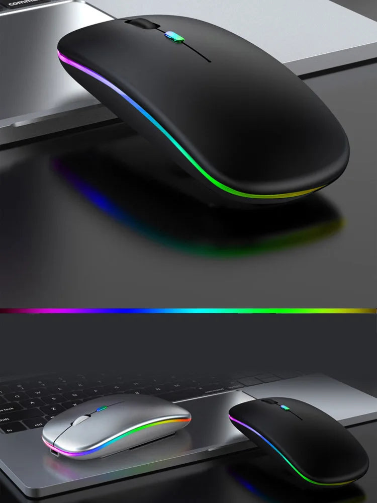 Silent Bluetooth Mouse Marcaron Computer Laptop Optical Mouse Wireless for iPad Samsung Xiaomi Lenovo Tablet Universal Mice