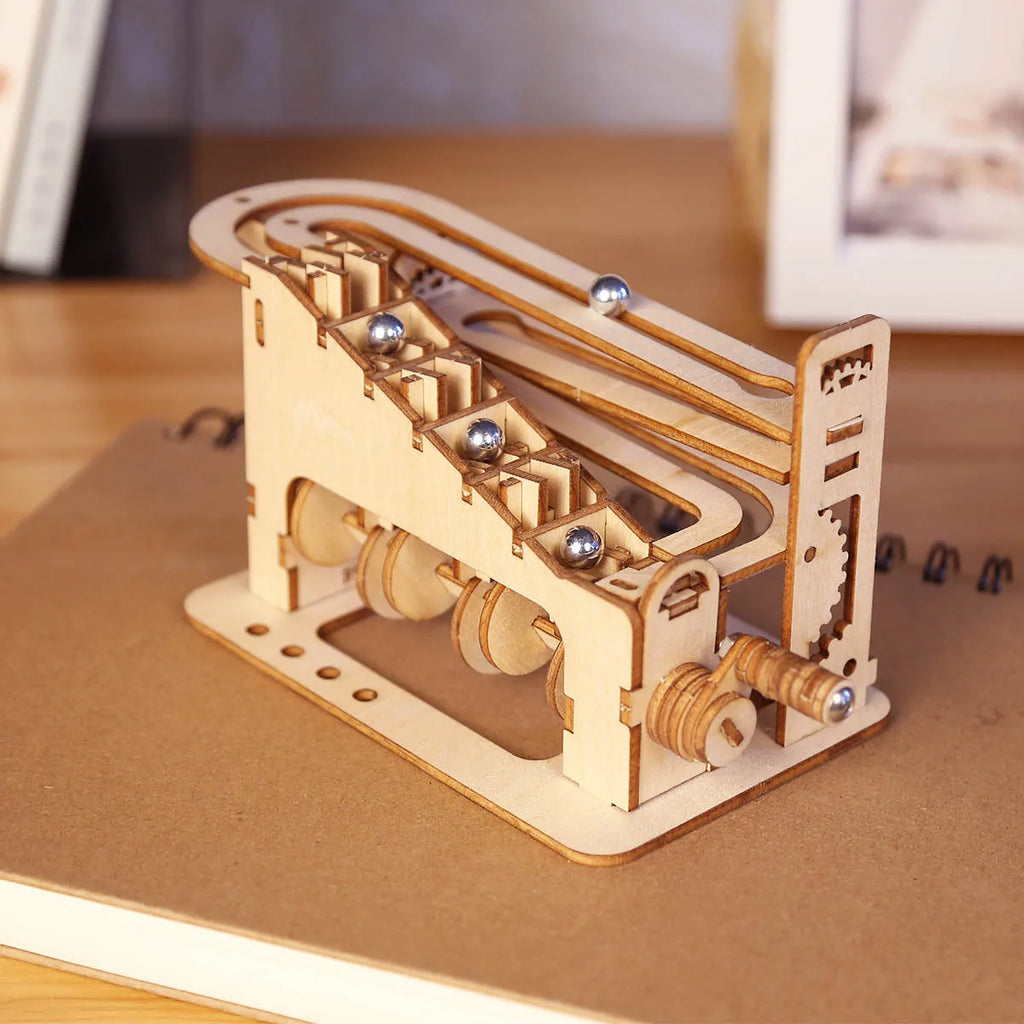 DIY Microscope Excavator fan robot  Model Kit - Science And Technology Trend Toy for Small Projects Educational Experiment