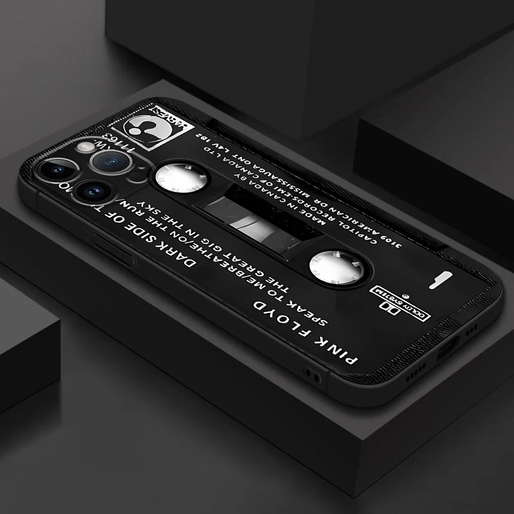 Lucky Tape Pattern Phone Case for Apple iPhone 8 Plus SE XS X 7 6s 14 13 15 16 17 Pro Max 12 Mini XR 11 Pro 14 Matte Cover