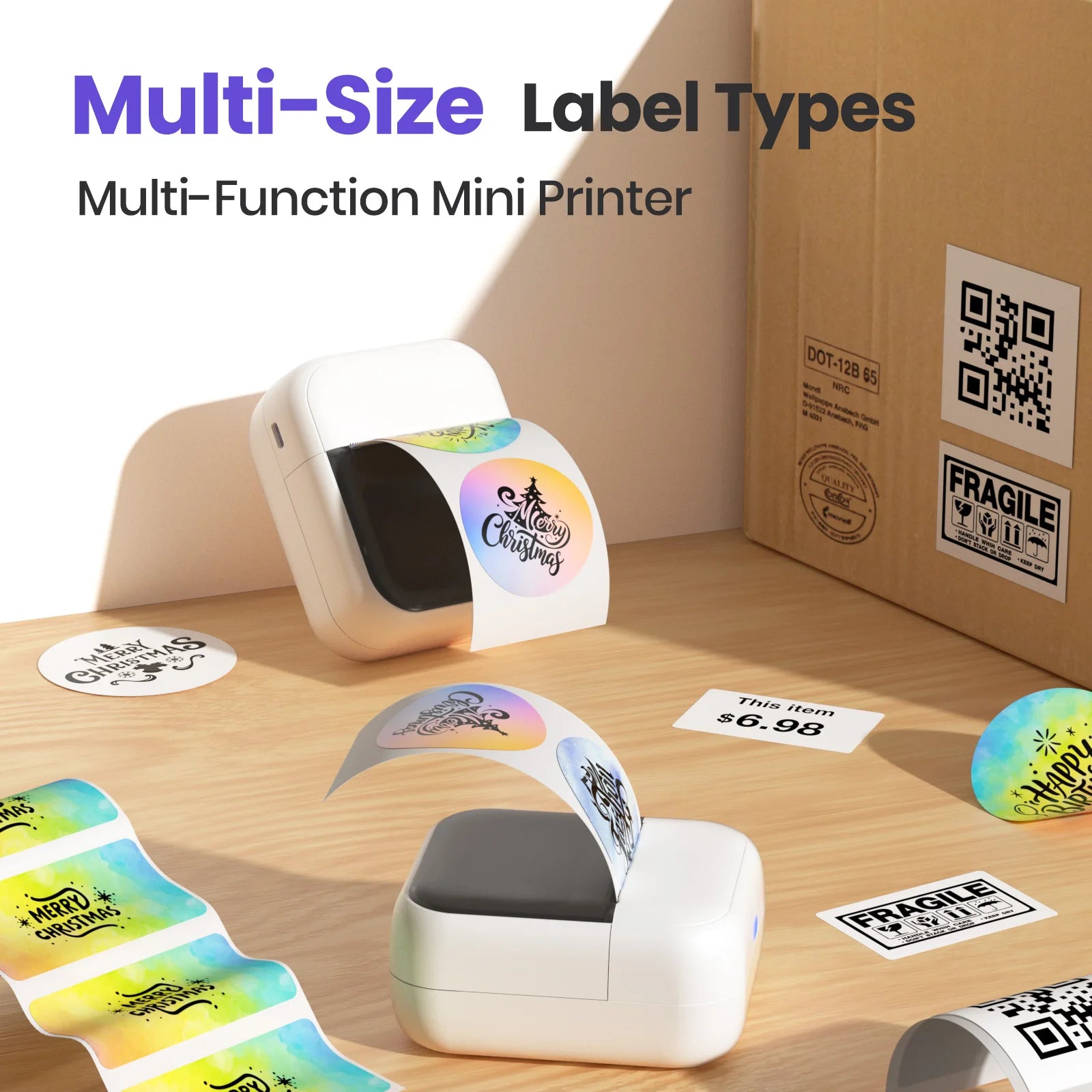 C50 Mini Tattoo Printer Portable Inkless Transfer Machine 2 Inch 15‑57mm Compatible With Phone PC iPad For Tattoo Pattern Logo