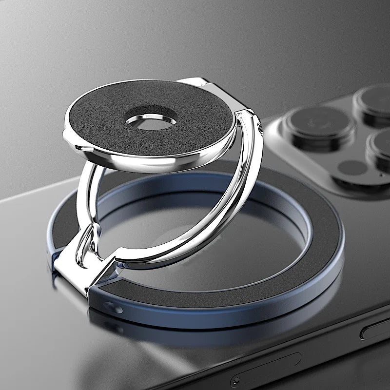 MagSafe Double Sided Magnetic Phone Ring Holder Portable Folding Cellphone Stand Accessory Grip Bracket Support Universal