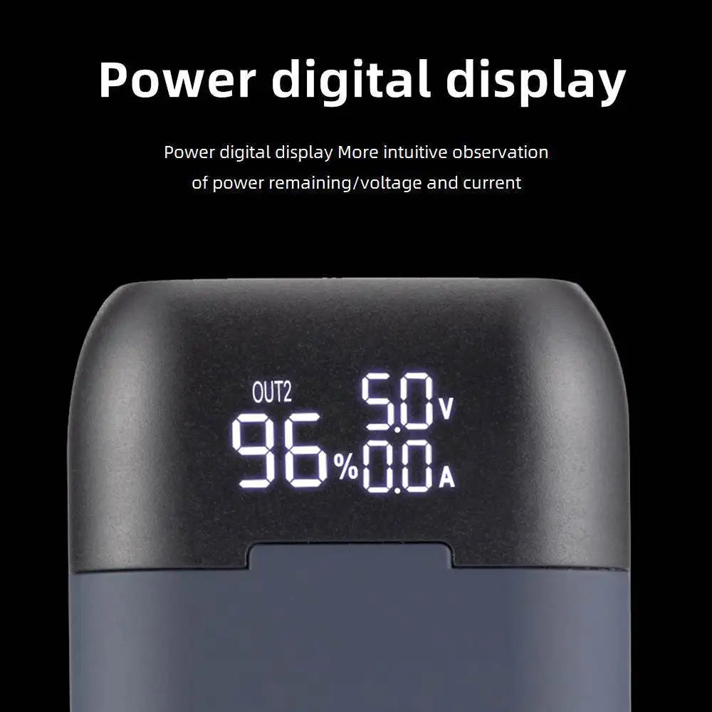 Alonefire PD2 USB Charger 18650/21700 Li-ion Battery 5V 2A USB Power Bank flashlight Torch Battery Charger-Battery Not included