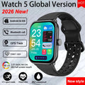 For Xiaomi Watch 5 Global Version Men Women HD AMOLED Screen Heart Rate Bluetooth Call GPS Track Waterproof Sports Smart Watch