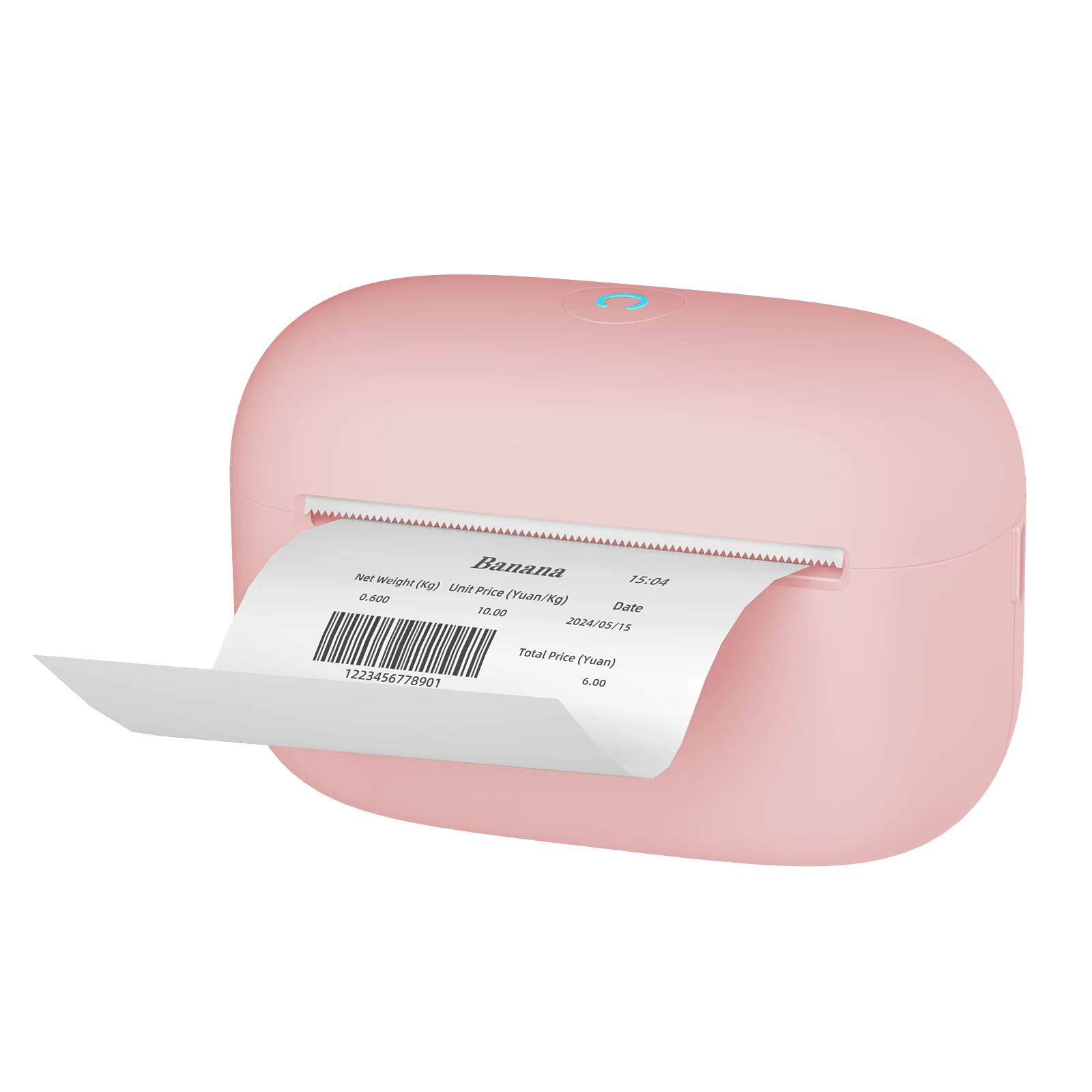 Portable Mini Printer Label Maker 300dpi 2 Inch Thermal Wireless Inkless Printer Bluetooth for IOS and Android Home School