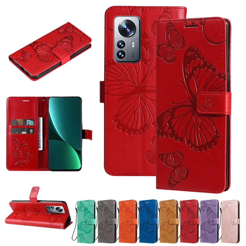 Wallet Case For Xiaomi 12T Pro 11T 11 12 Pro 10T Lite Mi 12 12TPro Mi11T Flip PU Leather Card Pocket Phone Cover Coque