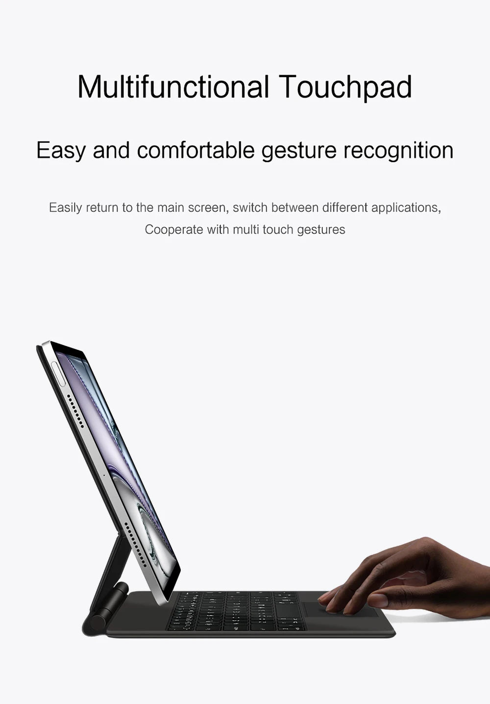 Magic Keyboard For iPad Air 11 inch M3 2025 Air11 M2 7th 6th 5th 4th generation Pro Folio Smart Cover Case Multi-touch Backlight