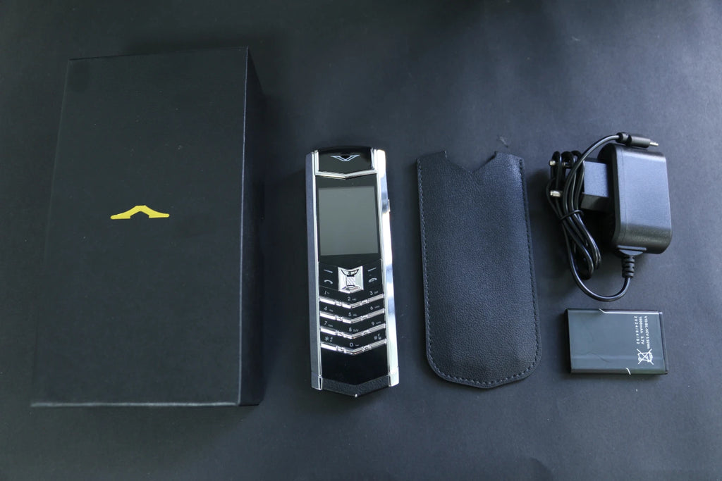 Classic Senior Mobile Phone Elegant Metal Signature Handmade Cellphone Dual SIM Bluetooth Dialer Ebook Luxury Elderly Phone