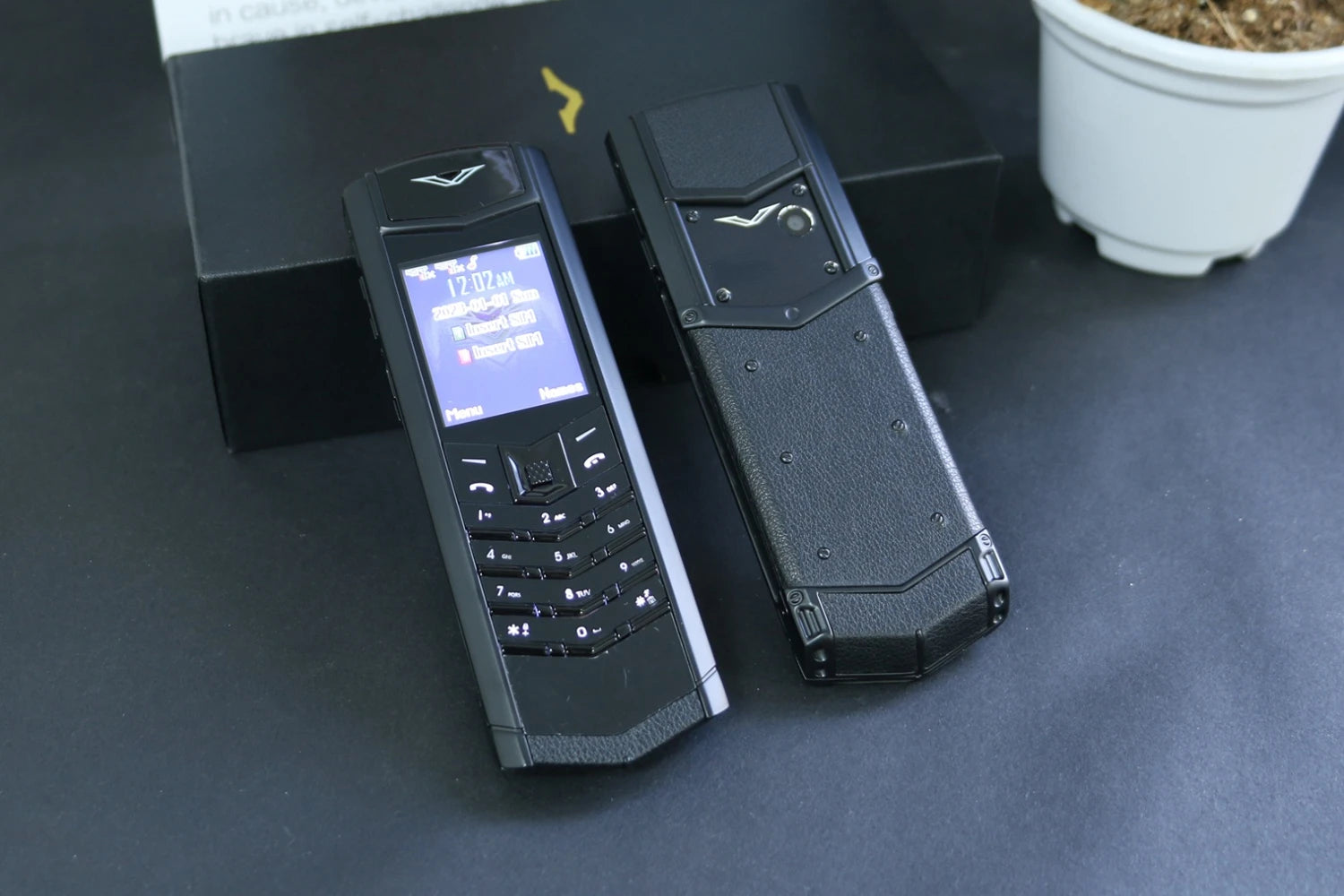 Classic Senior Mobile Phone Elegant Metal Signature Handmade Cellphone Dual SIM Bluetooth Dialer Ebook Luxury Elderly Phone
