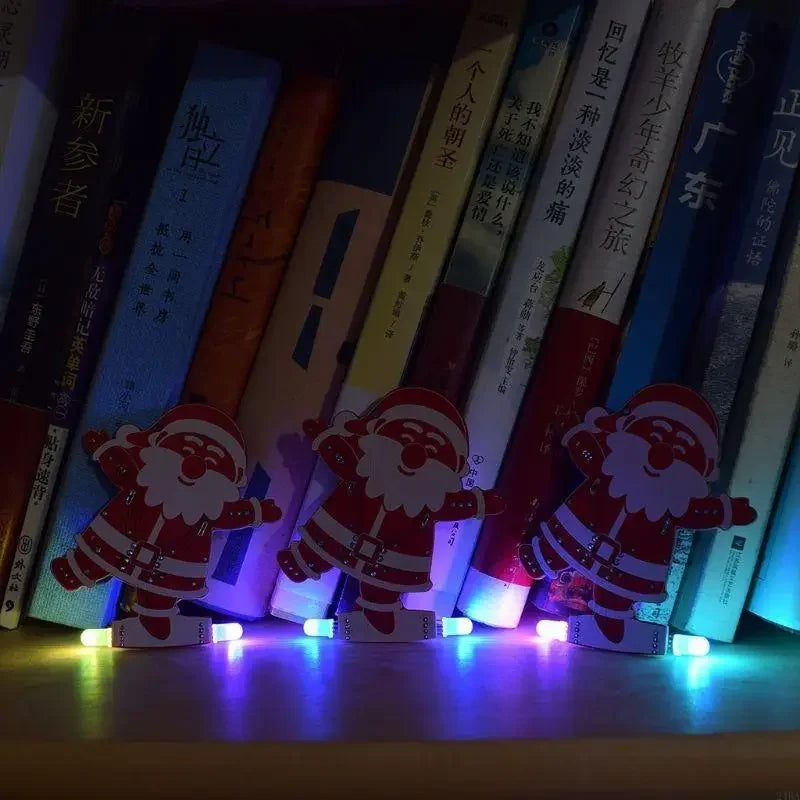 Lovely Santa Xmas Tree Decoration Electronic LED Electronic