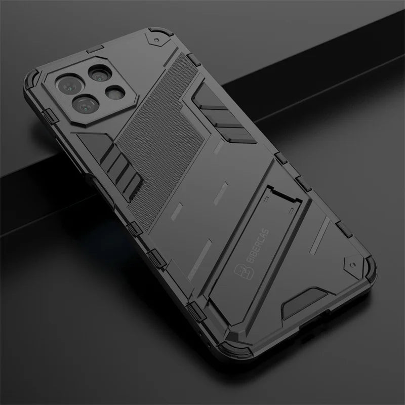 For Xiaomi Mi 11 Lite Case Armor Shockproof Magnetic Back Cover for Mi11 Lite 5G NE Mi 11 Light 11Lite Stand Holder Phone Cases