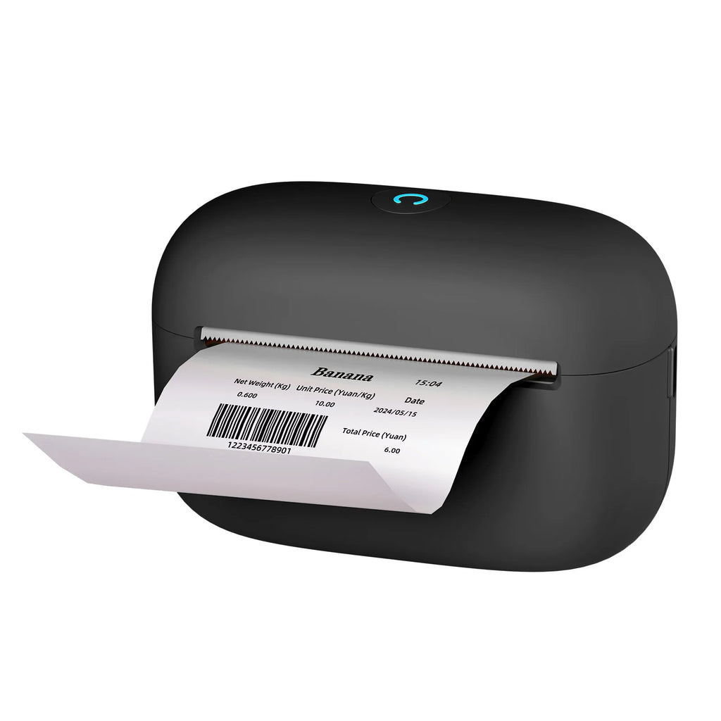 Portable Mini Printer Label Maker 300dpi 2 Inch Thermal Wireless Inkless Printer Bluetooth for IOS and Android Home School
