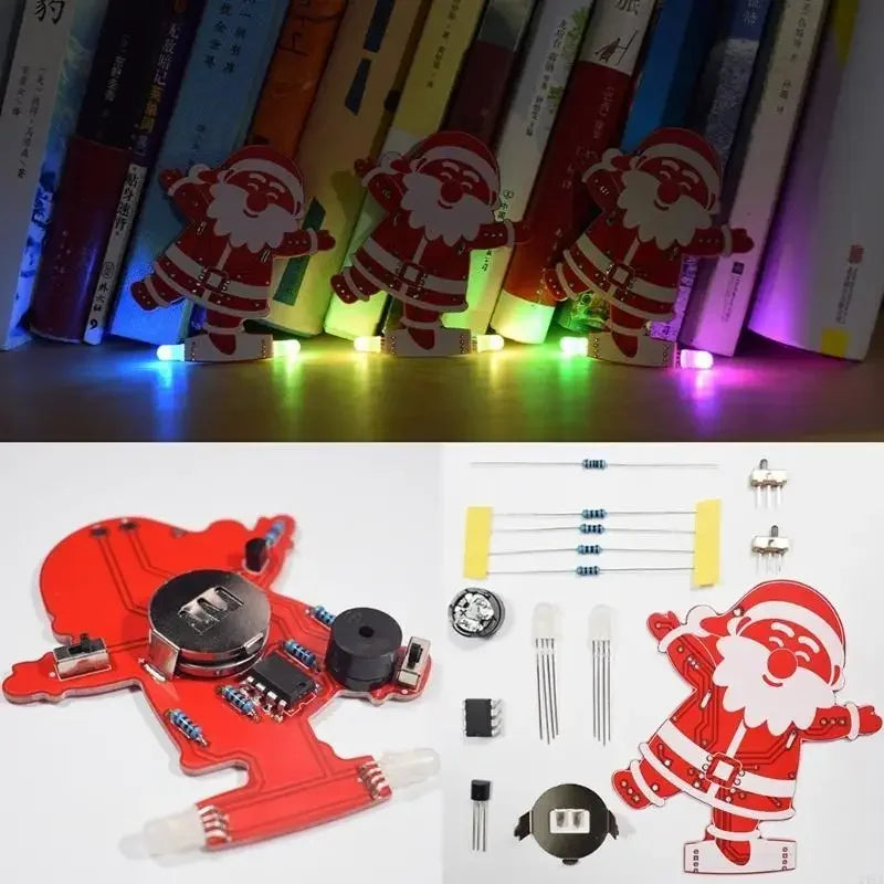 Lovely Santa Xmas Tree Decoration Electronic LED Electronic