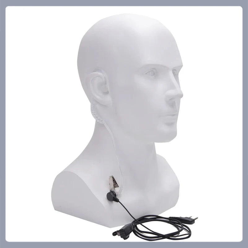Headset Acoustic 2-Pin K Type for Baofeng Walkie Talkie UV5R UV-13 Pro Air Tube Earpiece UV-21 QuanSheng UV5R Plus UV-K5 UV-K6