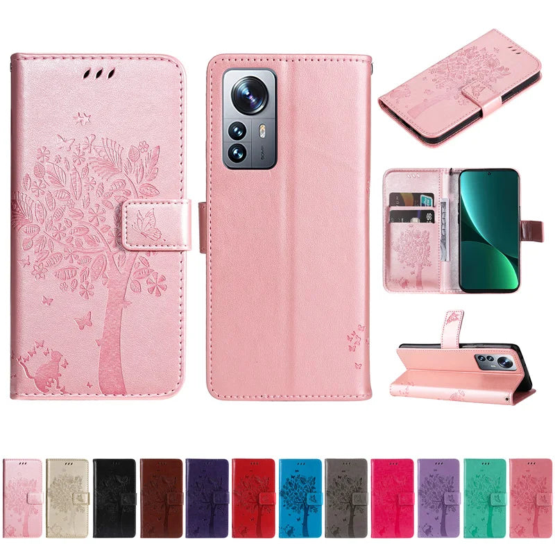 Wallet Case For Xiaomi 12T Pro 11T 11 12 Pro 10T Lite Mi 12 12TPro Mi11T Flip PU Leather Card Pocket Phone Cover Coque