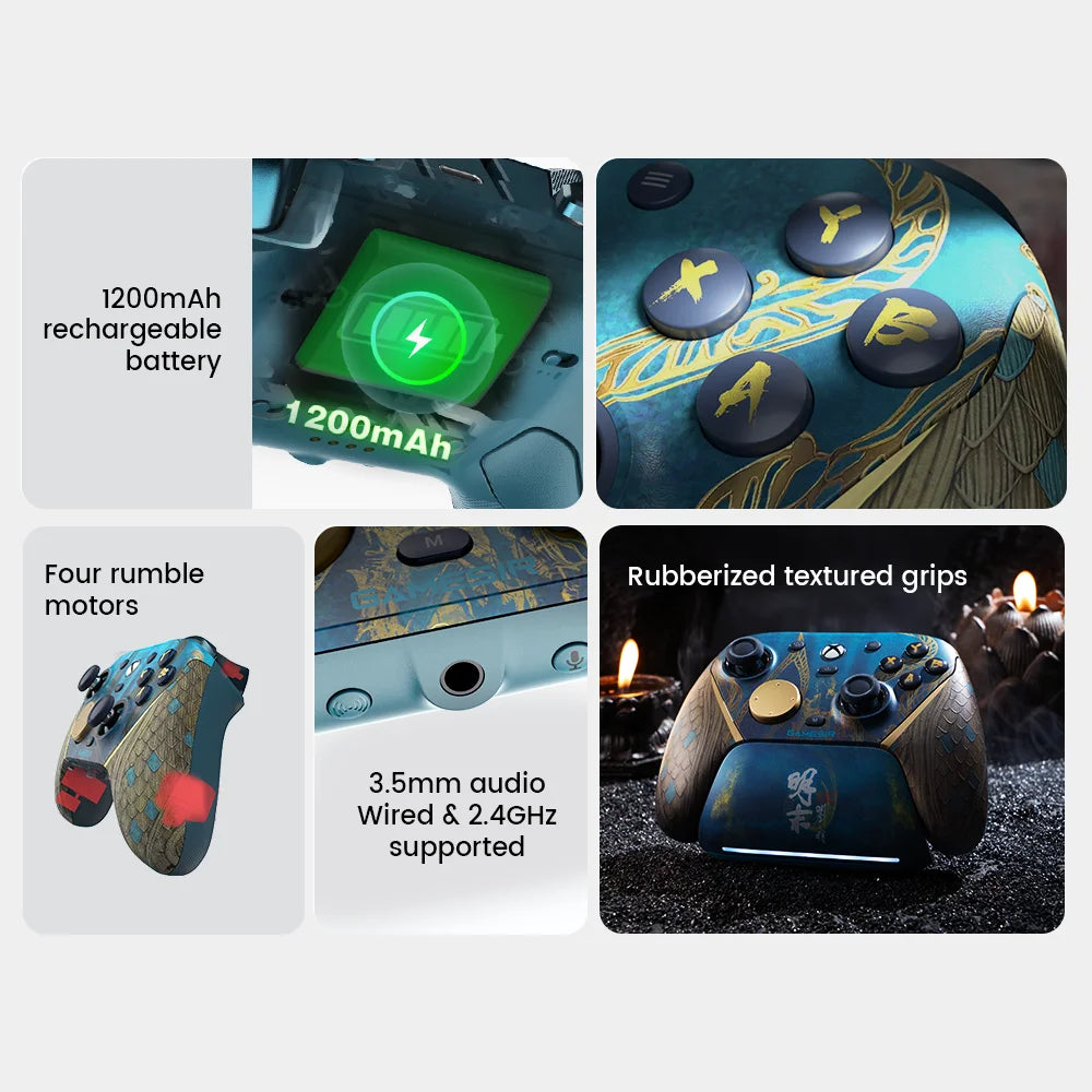 GameSir G7 Pro Wuchang Wireless Xbox Gaming Controller – Charging Dock, TMR Joytick, Hall Effect Trigger, Swappable Faceplate