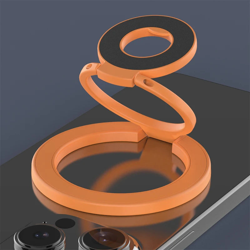 MagSafe Double Sided Magnetic Phone Ring Holder Portable Folding Cellphone Stand Accessory Grip Bracket Support Universal