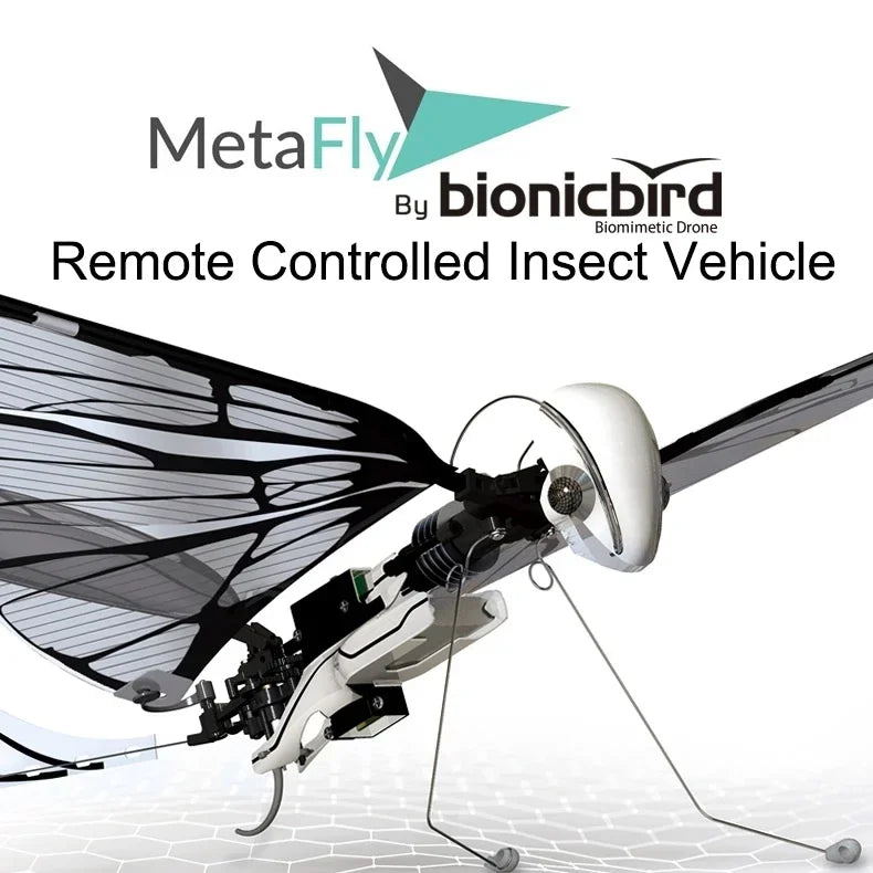 MetaFly Standard Kit by BionicBird High-Tech Electronic Biomimetic and Radio-Controlled Insect Drone for Indoor and Outdoor Use