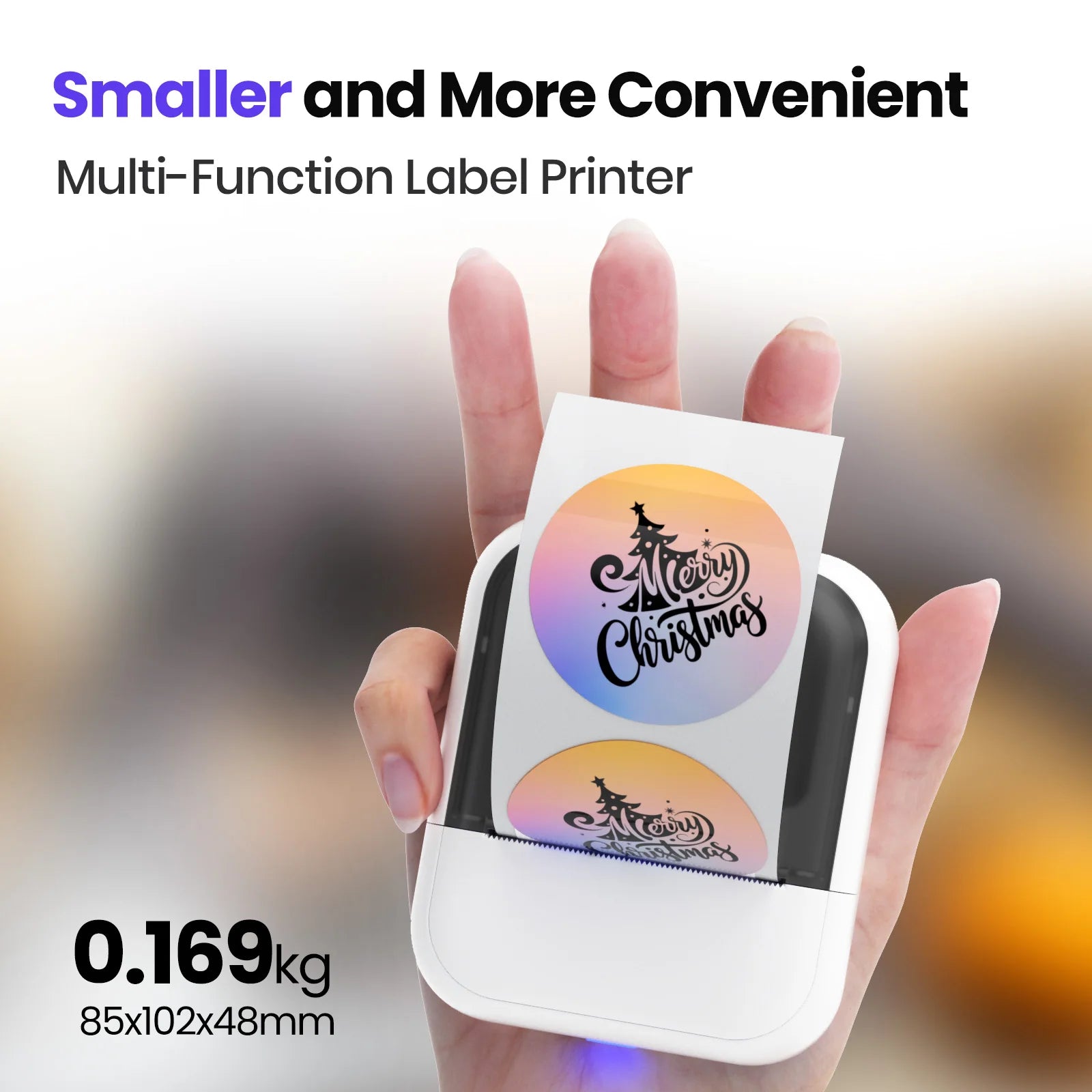 C50 Mini Tattoo Printer Portable Inkless Transfer Machine 2 Inch 15‑57mm Compatible With Phone PC iPad For Tattoo Pattern Logo