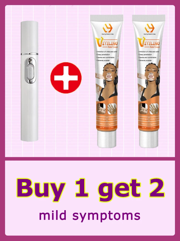 Efficient laser technology to quickly improve vitiligo