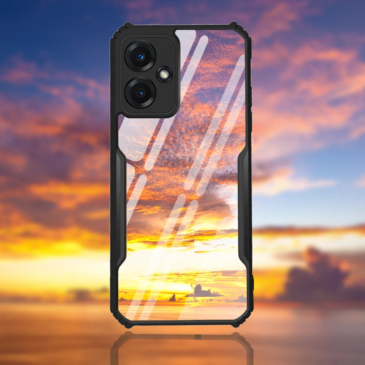 For Motorola Moto G05 G15 Power G35 G45 G55 G75 G85 4G 5G Case Black Full Protective Cover