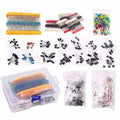 Electronic Component Kit including Assortment + Capacitors + Resistors + LED + Transistors + DC Jacks + PCB +opamp