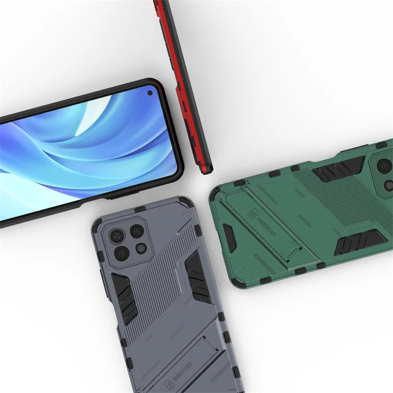 For Xiaomi Mi 11 Lite Case Armor Shockproof Magnetic Back Cover for Mi11 Lite 5G NE Mi 11 Light 11Lite Stand Holder Phone Cases