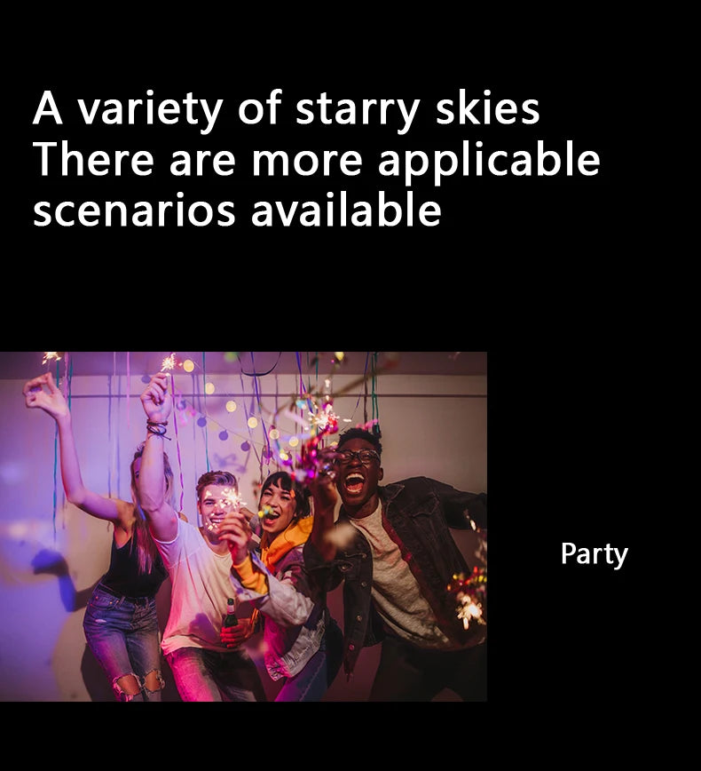 Galaxy Star Projector Night Light Astronaut Space Ceiling LED Lamp for Bedroom Home Decor Kids Gift - Starry Nebula Projector