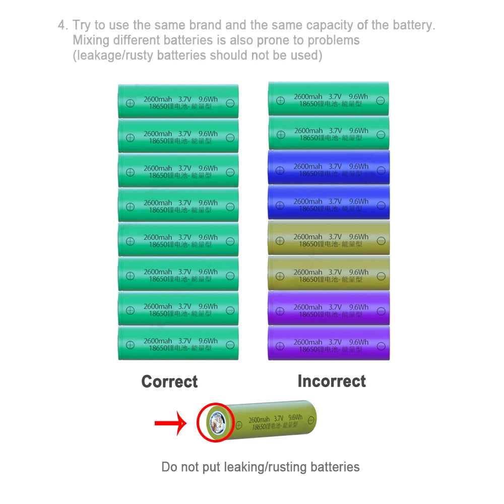 New Welding Free 21*18650 Battery Power Bank Charger Box PD 22.5W Quick Charger Case 18650 Battery Storage Box DIY Charger Case